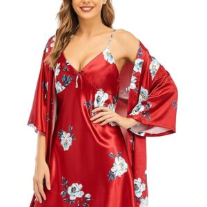 Floral Print Women's Night Suit